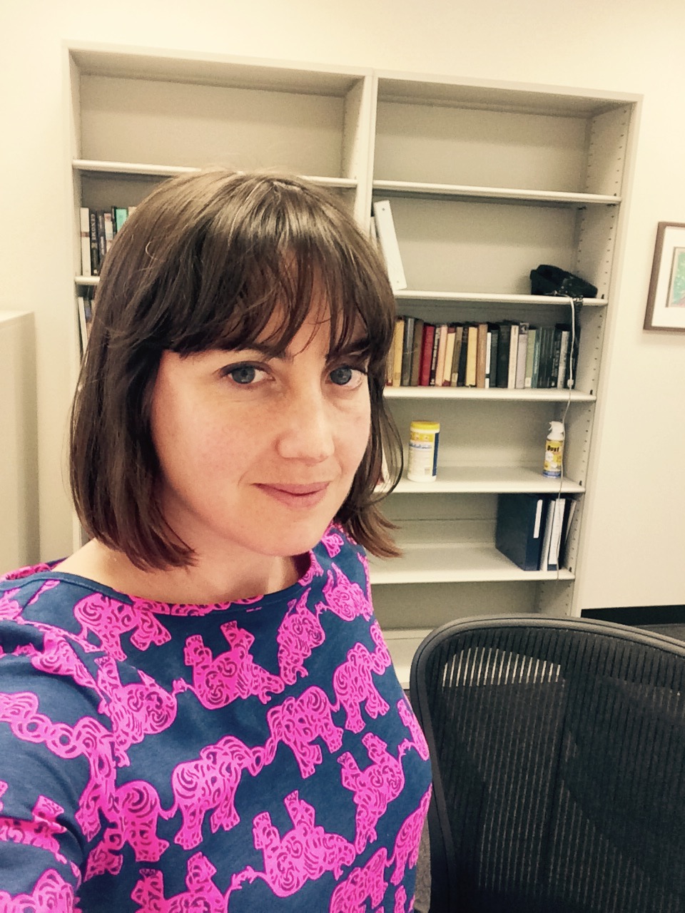 Dr. Natalie Tronson in her office at the University of Michigan.